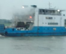 পদ্মায় ফেরিতে আগুন