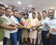 ঢাকাস্থ চাঁদপুর সমিতি’র আহবায়ক সালাউদ্দিন ও সদস্য সচিব নুরুজ্জামান হীরা