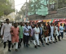 ওসমান হাদী গুলিবিদ্ধ হওয়ার ঘটনায় জবিতে বিক্ষোভ মিছিল